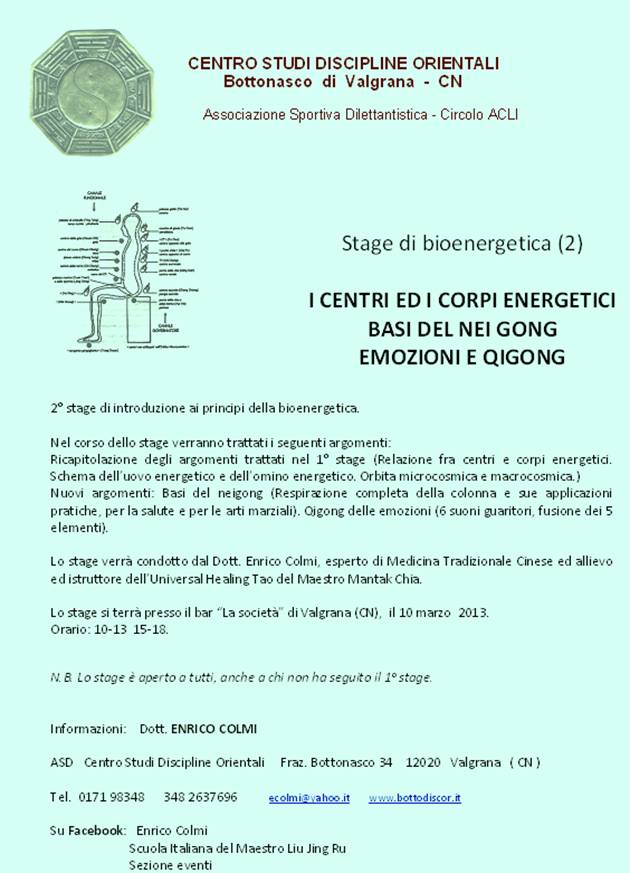 Stage bioenergetica 2 2